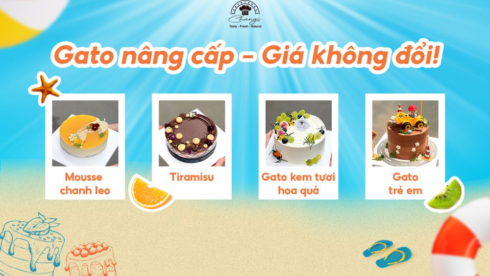 Nâng Cấp Các Mẫu Bánh Gato